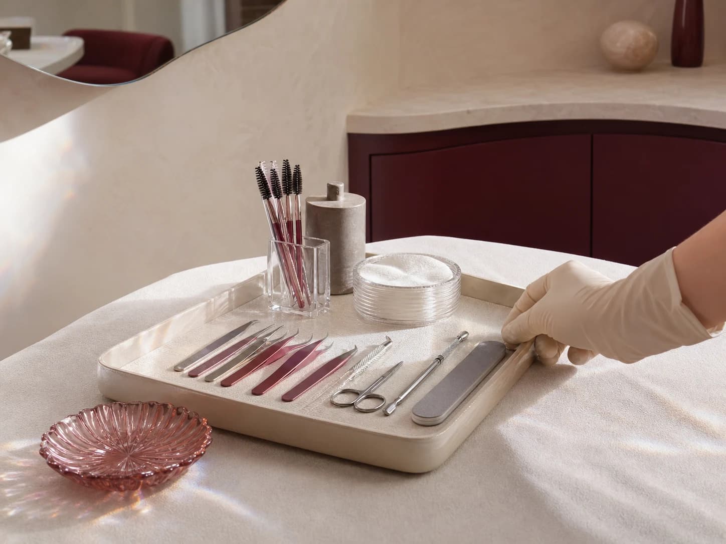 Beauty workspace and service tools